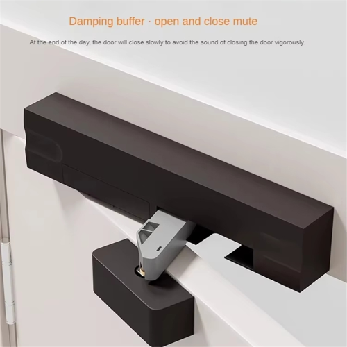 Door Closer Stopper Automatic Lock Porta Latch Retractable Closing Type A Right 2