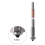 2Pcs for QIDI Plus4 Bimetal Nozzle Quick Removal Ceramic Insulation Integration 0.4mm Nozzles HighTemperature Resistance 7