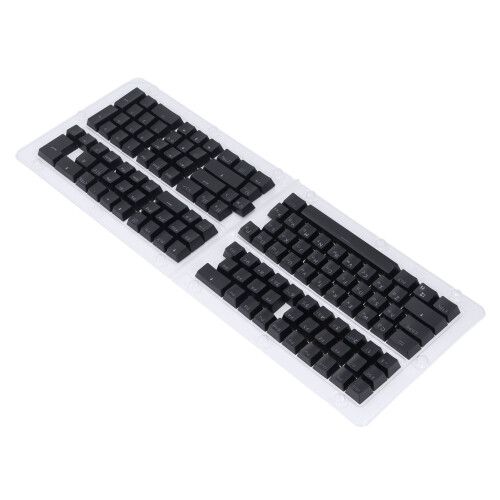 Copritasti da 132 tasti, profilo OEM, nero opaco