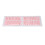 132 tasti Thai in ABS, altezza OEM, rosa chiaro 2