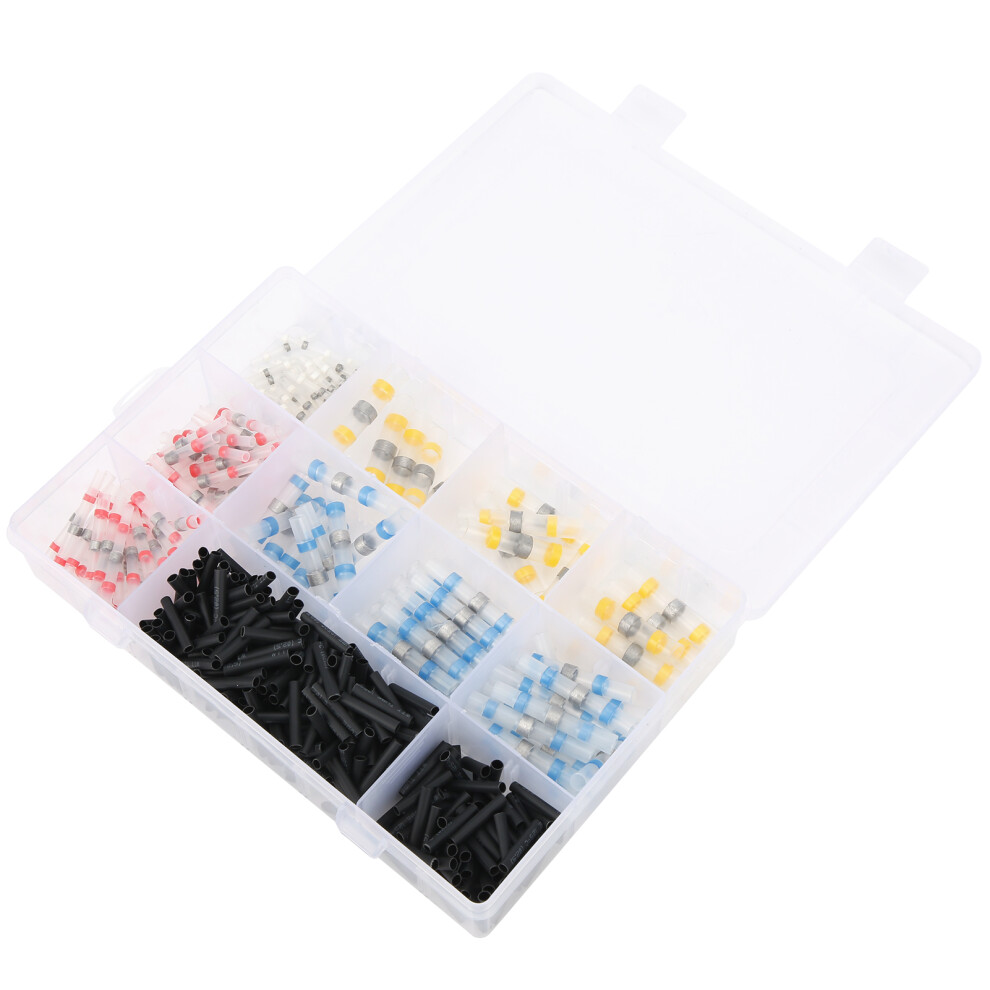 400Pcs Waterproof Heat Shrink Solder Butt Connectors 3X20mm 7901333594859