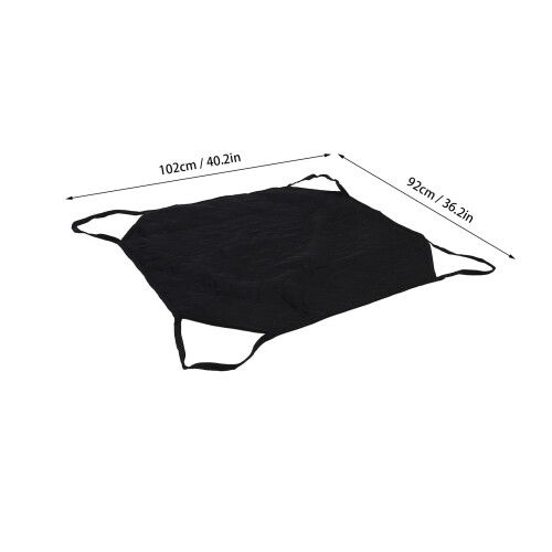 Reinforced Handles Positioning Bed Pad 40.2x36.2in Reusable Transfer Sheet 1