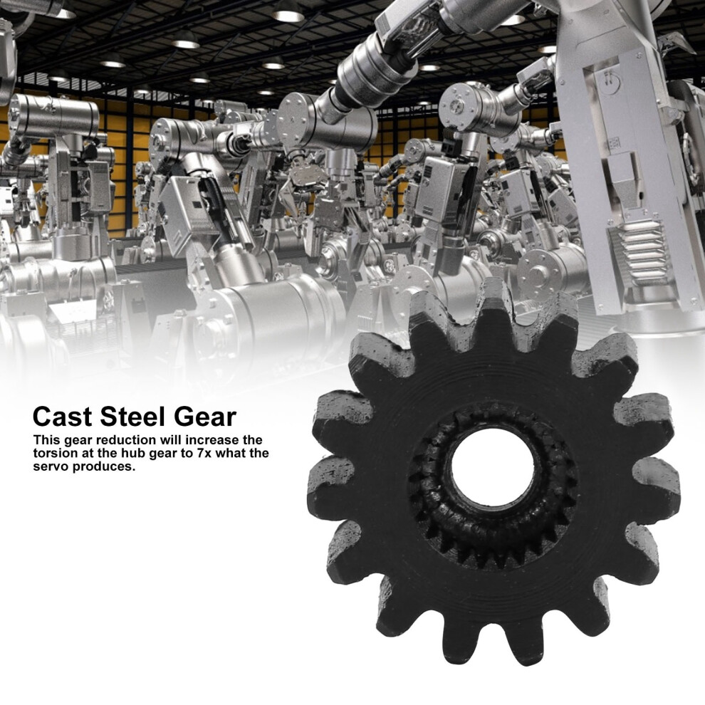 Servo Steering Gear 15 Teeth Cast Steel With 25 Teeth Spline 7891333595478