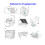 Controller manuale per divano elettrico in ABS, USB-C & 120 g 5