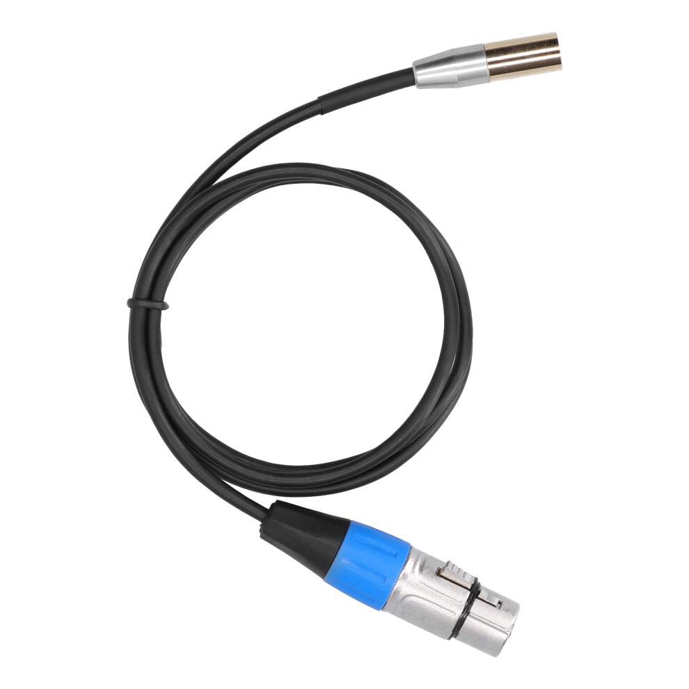 Durable 1Meter 3Pin Mini Xlr To Xlr Female Audio Cable For Cameramen 9311333596032