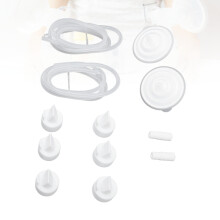 Valves anti-retour à bec-de-canard en silicone blanc