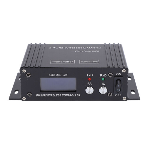 512 Transmisor Receptor 2.4GHz LCD Aluminio 410g