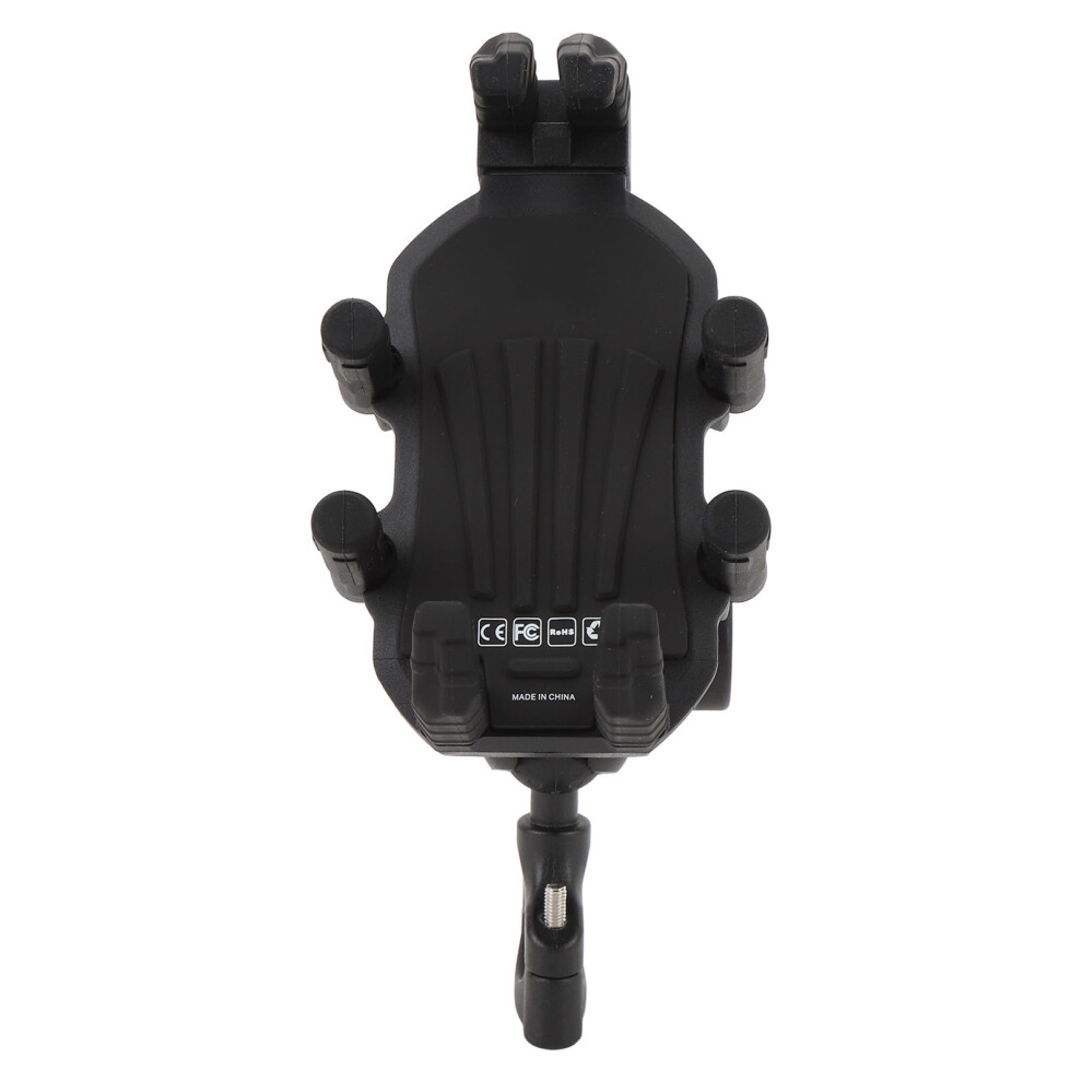 Motorcycle Phone Mount 4.9-8.1In Vibration Dampener & Lock 4901333600072