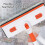 Kit de limpiacristales de 3 secciones con poste extensible. 3