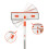 Kit de limpiacristales de 3 secciones con poste extensible. 13