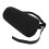 Lumbar Roll Support Pillow 27x12cm Memory Foam for Office Chair Black 1