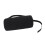 Lumbar Roll Support Pillow 27x12cm Memory Foam for Office Chair Black 6