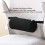 Lumbar Roll Support Pillow 27x12cm Memory Foam for Office Chair Black 5