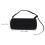 Lumbar Roll Support Pillow 27x12cm Memory Foam for Office Chair Black 2