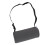 Rullo lombare cilindrico 27 x 12 cm, memory foam grigio 15