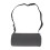 Rullo lombare cilindrico 27 x 12 cm, memory foam grigio 16