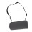 Rullo lombare cilindrico 27 x 12 cm, memory foam grigio 14