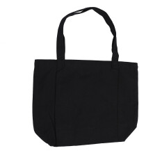 Bolsa de lona para esterilla de yoga de gran capacidad 47x35cm negra