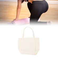 Bolsa para esterilla de yoga de gran capacidad 18.5x13.8in beige