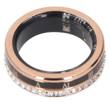 Bague intelligente de suivi de santé dorée 18 mAh Taille 8 18,1 mm