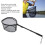 Filet de pêche flottant et extensible 361 g/12,7 oz noir 4