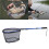 Filet de pêche flottant pliable et extensible bleu 1
