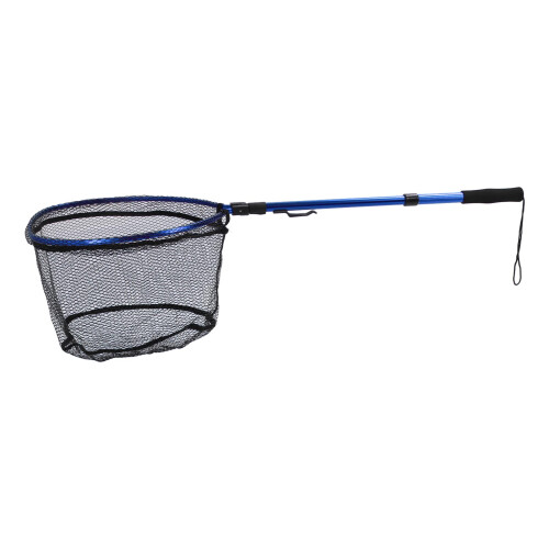 Filet de pêche flottant pliable et extensible bleu 1