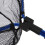 Filet de pêche flottant pliable et extensible bleu 7
