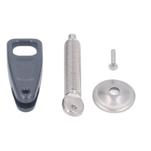663-43118 Morsetto di poppa, 15-40HP, Argento 1