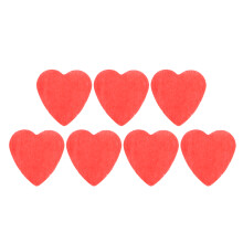 Red Heart-Shaped Confetti 2 Bags 60g 2.5cm Wedding Party Decoration