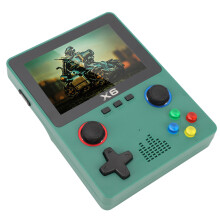 Consola de juegos portátil 64 GB 3.5 pulgadas verde