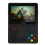 Console à deux joysticks 3,5 pouces IPS 64 Go Noir 1