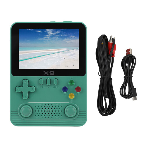 Console portatile da 32 GB, con display IPS verde da 3,5 pollici e batteria da 6000 mAh 1