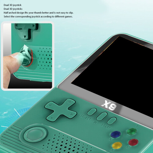 Console portatile da 32 GB, con display IPS verde da 3,5 pollici e batteria da 6000 mAh 2