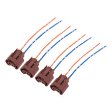 4 piezas 9006 HB4 arnés de cableado para zócalo DC12-24V