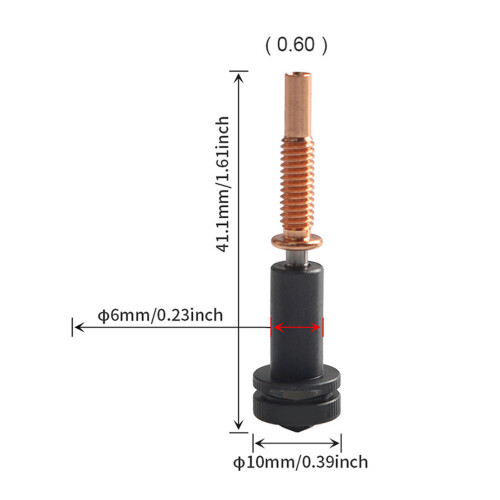Kit de buses de 0,6 mm - Acier trempé, Débit élevé, REVO 1