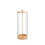 Holz-Strohhalmhalter - Transparentes Modell ST-01 3