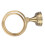 Porta asciugacapelli in rame supporto a parete 6,5 cm 495 g 13