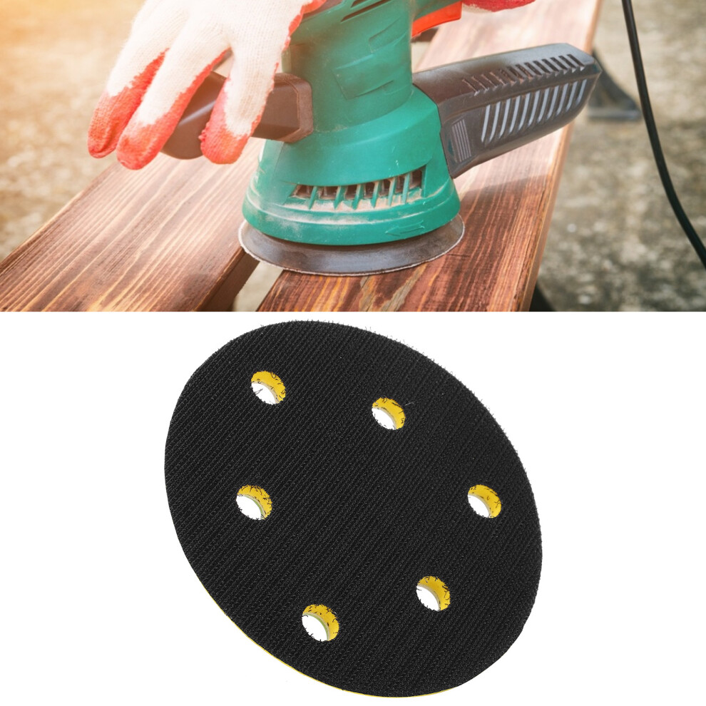 5In Rubber Sander Holder Buffing Pad Backer Plate 6-Hole Universal 4921333606645