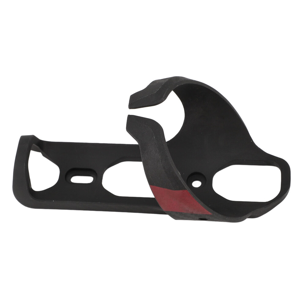 Super Lightweight Carbon Fiber Cycling Bottle Holder Red Fits Standard Bottles