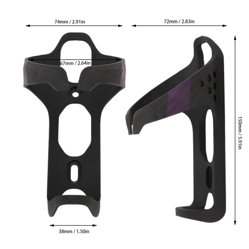 CF-01 Porte-bouteille, 600 ml, 100 x 60 x 90 mm, Violet 1