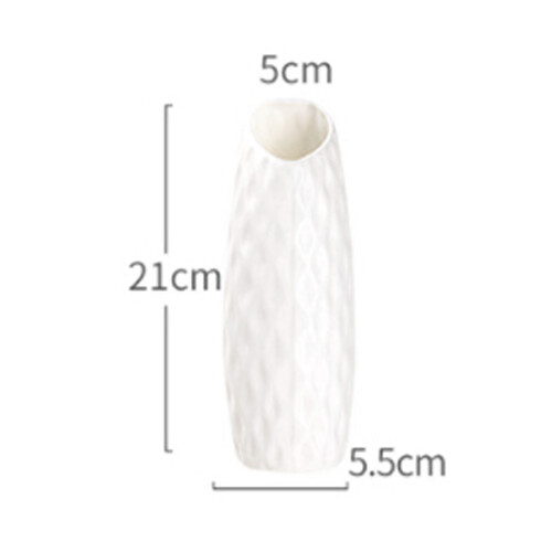 Jarrón de plástico blanco tipo C de PE 60-114 g 2.1-4 oz 1