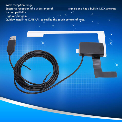 DAB-Digitalradioantenne-Empfänger, 5V USB MCX 2