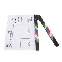 Acryl-Filmklappe, Filmklappe für Videos