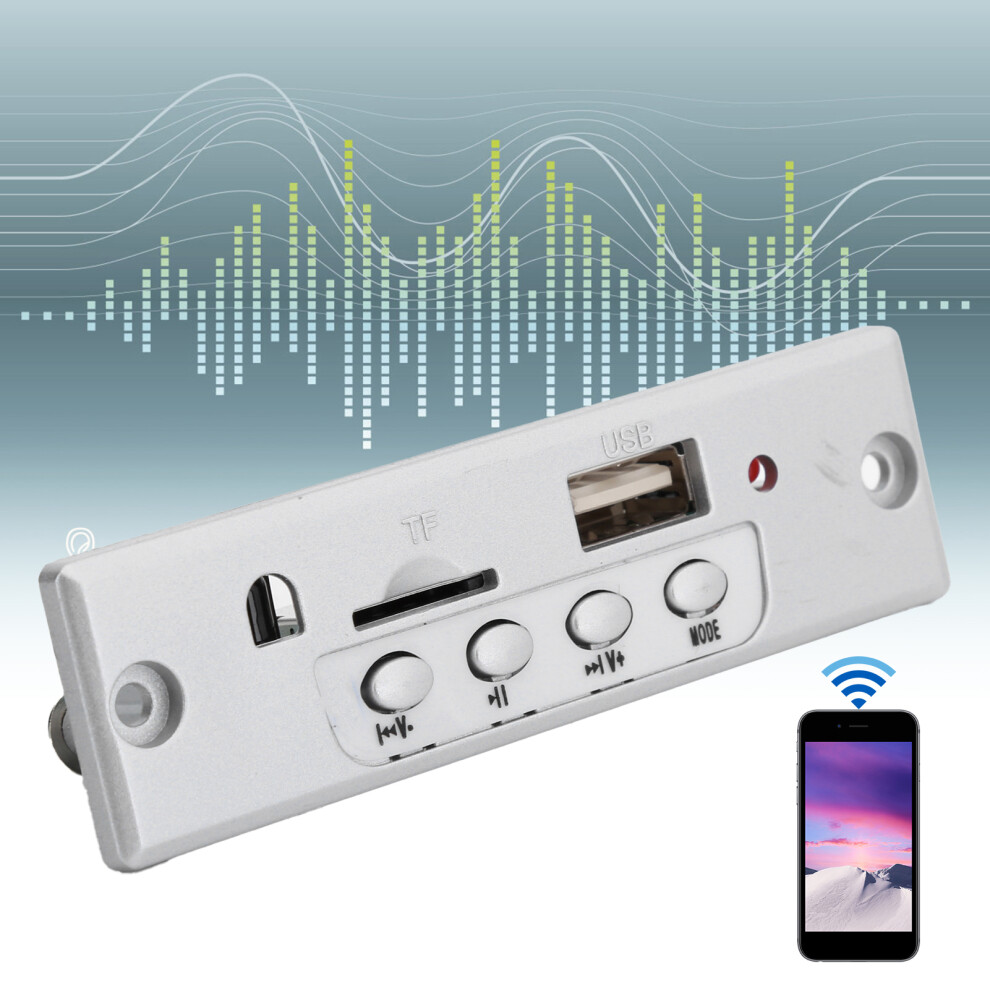 Diy Acrylic Bluetooth Speaker Kit With Remote, 3Wx2, Voice Control Light 9361333612195