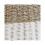 Round Foldable Wicker and White Tree Skirt - L60 x W60 x H26 cm - White 3