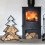 Tree Log Holder (Set of 2) - Black 4