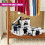 GEEZY GEEZY Storage Boxes with Lids Set of 3 Decorative Plastic Cat Theme Stacking Container 6