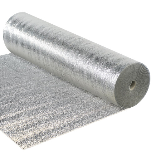GEEZY GEEZY Reflective Radiator Foil Insulation Roll 400x50cm Heat Deflector Energy Saving