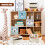 GEEZY GEEZY Storage Boxes with Lids Set of 4 Stackable Containers for Kitchen Home Bathroom 9